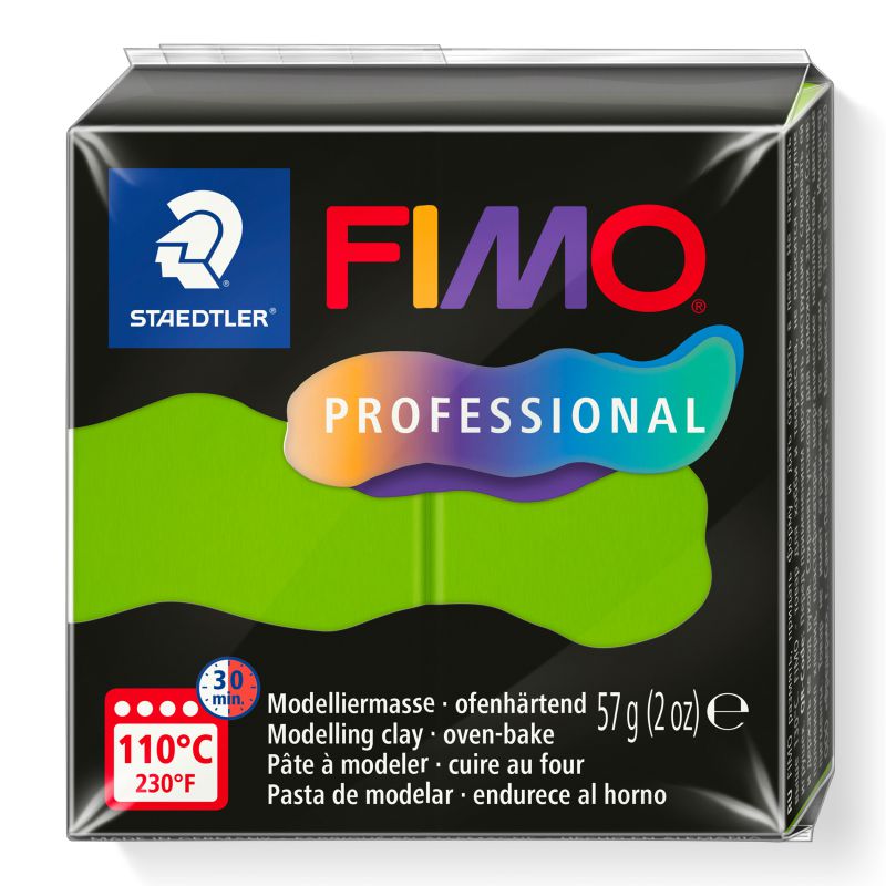 STAEDTLER ΠΗΛΟΣ FIMO 8040-51 PROFESSIONAL 57gr LIGHT GREEN