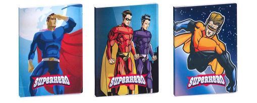 ΝΤΟΣΙΕ ΣΟΥΠΛ Α4 ΜΕ ΖΕΛΑΤΙΝΕΣ 40Φ SUPERHEROS