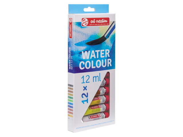 WATERCOLOUR ART CREATION SET 12TEMX12ML