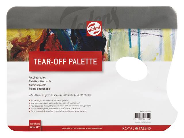 ΜΠΛΟΚ ΠΑΛΕΤΑ ΖΩΓΡΑΦΙΚΗΣ TALENS 22Χ30 85GR 36Φ ΓΙΑ ΛΑΔΙ & ΑΚΡΥΛΙΚΑ (ΣΥΣΚ-10ΤΕΜ)