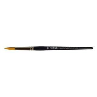 ΠΙΝΕΛΟ VAN GOCH ΝΕΡΟΥ S191 Νο 10 ΣΤΡΟΓΓΥΛΟ GOLDEN SYNTHETIC HAIR