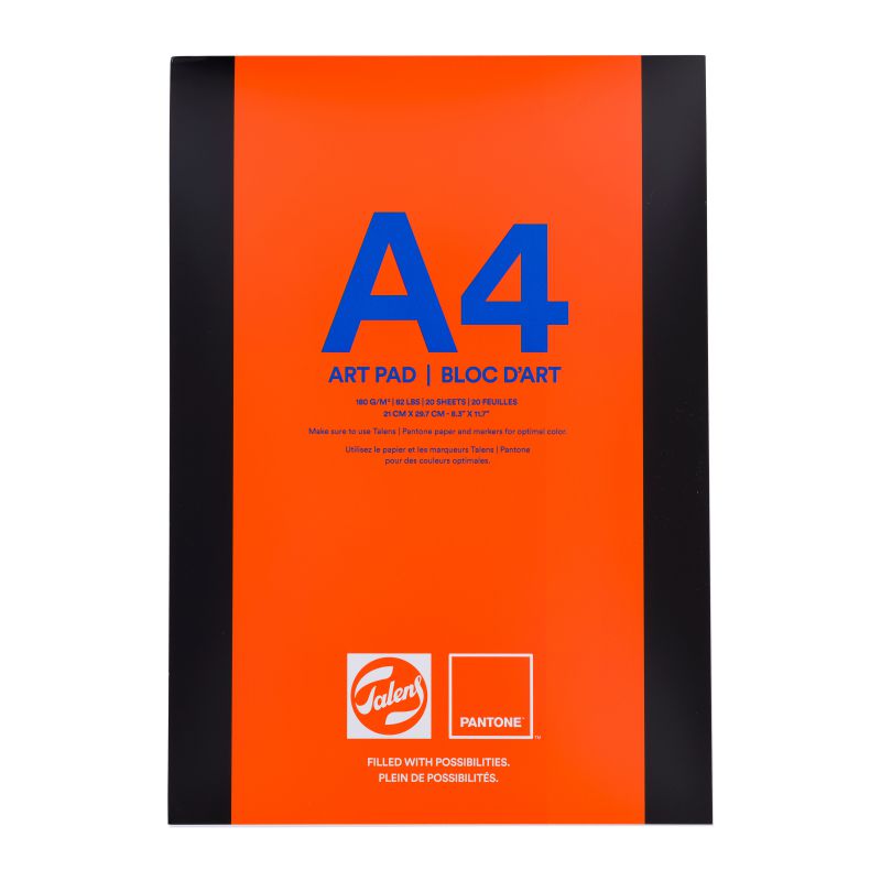 ΜΠΛΟΚ PANTONE ΛΕΙΟ ΛΕΥΚΟ ΧΑΡΤΙ A4 (21X29.7CM) 20ΦΥΛΛΑ 180GR
