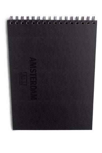 ΜΠΛΟΚ ΣΠΙΡΑΛ BLACK BOOK Α4 AMSTERDAM