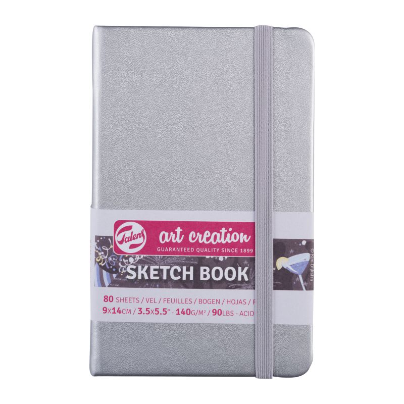 ΜΠΛΟΚ ΣΧΕΔΙΟΥ SHINY SILVER 9X14 80Φ 140GR SKETCH BOOK ART CREATION
