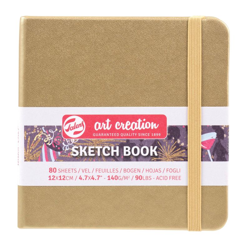 ΜΠΛΟΚ ΣΧΕΔΙΟΥ WHITE GOLD 12Χ12 80Φ 140GR SKETCH BOOK ART CREATION