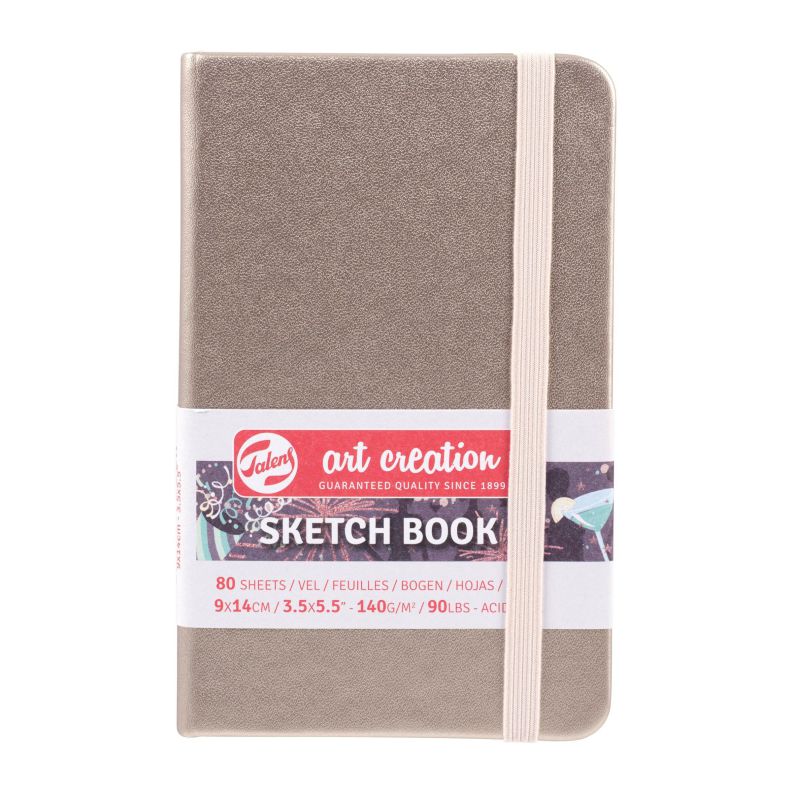 ΜΠΛΟΚ ΣΧΕΔΙΟΥ PINK CHAMPAGNER 9Χ14 80Φ 140GR SKETCH BOOK ART CREATION