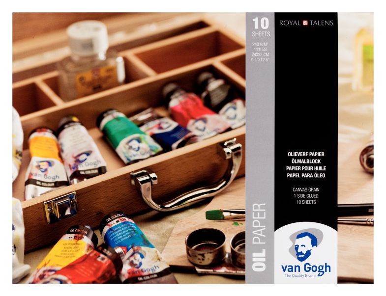 ΜΠΛΟΚ 24Χ32CM VAN GOGH 10Φ ΓΙΑ ΛΑΔΙ 240GR (ΣΥΣ-3ΤΕΜ)