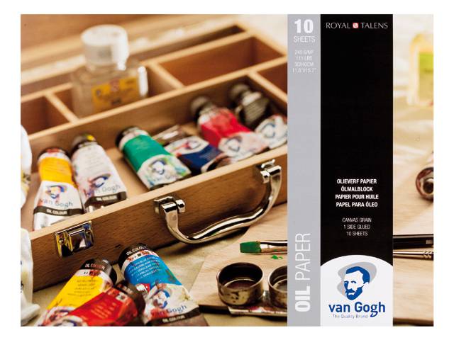 ΜΠΛΟΚ 30Χ40CM VAN GOGH 10Φ ΓΙΑ ΛΑΔΙ 240GR (ΣΥΣ-3ΤΕΜ)