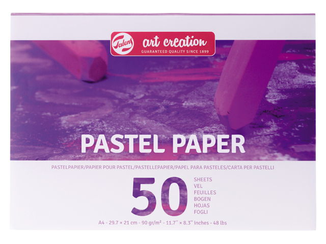 ΜΠΛΟΚ PAPER PASTEL A4 (29.7Χ21cm) 90gr 50φυλλα ART CREATION (ΣΥΣ-3ΤΕΜ)