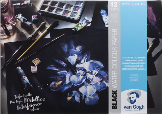 ΜΠΛΟΚ VAN GOGH Α3 ΜΑΥΡΟ ΧΑΡΤΙ ΑΚΟΥΑΡΕΛΑΣ 12 ΦΥΛΛΑ 360g (ΣΥΣ-3TEM)