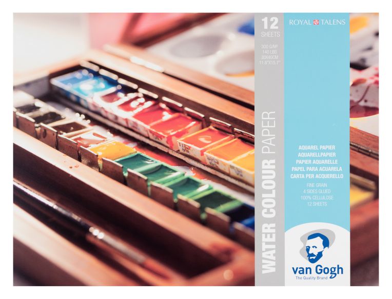 ΜΠΛΟΚ ΓΙΑ WATERCOLOUR 30Χ40 12Φ VAN GOGH (ΣΥΣ-3TEM)
