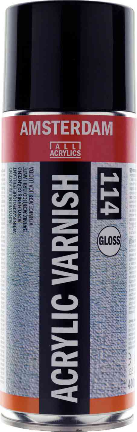 ΒΕΡΝΙΚΙ ΑΚΡΥΛΙΚΩΝ 114 ΣΕ ΣΠΡΕΪ GLOSS 400ML AMSTERDAM