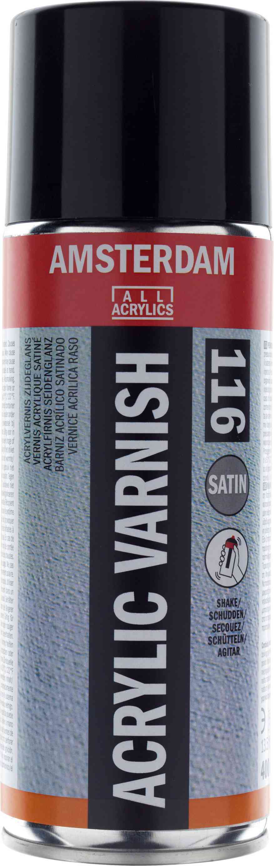 ΒΕΡΝΙΚΙ ΑΚΡΥΛΙΚΩΝ 116 ΣΕ ΣΠΡΕΪ SATIN 400ML AMSTERDAM
