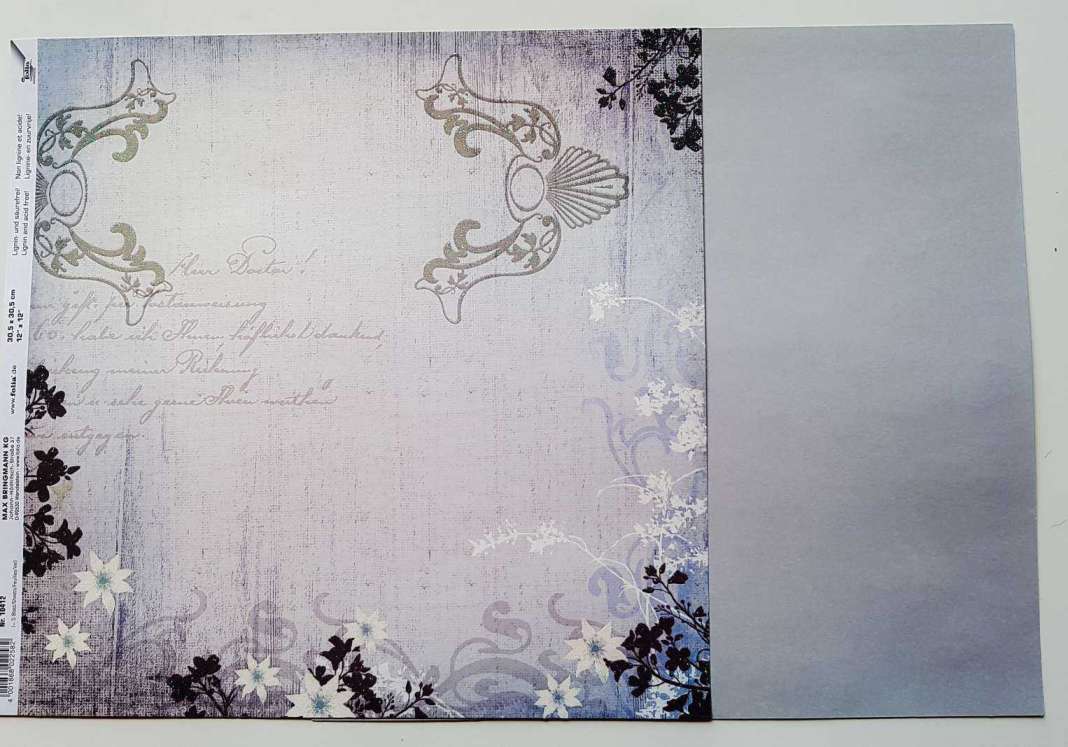 SCRAPBOOKING ΧΑΡΤΙ ΔΙΠΛΗΣ ΟΨΗΣ 5Φ 31Χ31 200gr