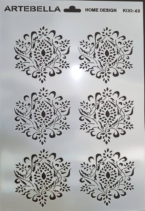 ΣΤΕΝΣΙΛ 35Χ50 HOME DESING STENCILS ARTEBELLA