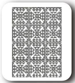 ΣΤΕΝΣΙΛ 35X50 HDS08 HOME DESIGN SERIES ARTEBELLA