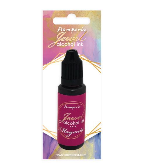 ΜΕΛΑΝΙ ΑΛΚΟΟΛΗΣ STAMPERIA 18ML MAGENTA JEWEL ALCOHOL INKS