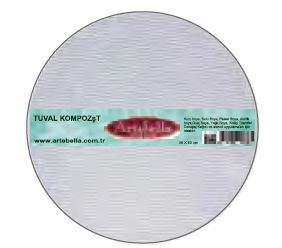 ΚΑΡΤΟΛΙΝΟ ΣΤΡΟΓΓΥΛΟ 40CM KTYTC040 ARTEBELLA