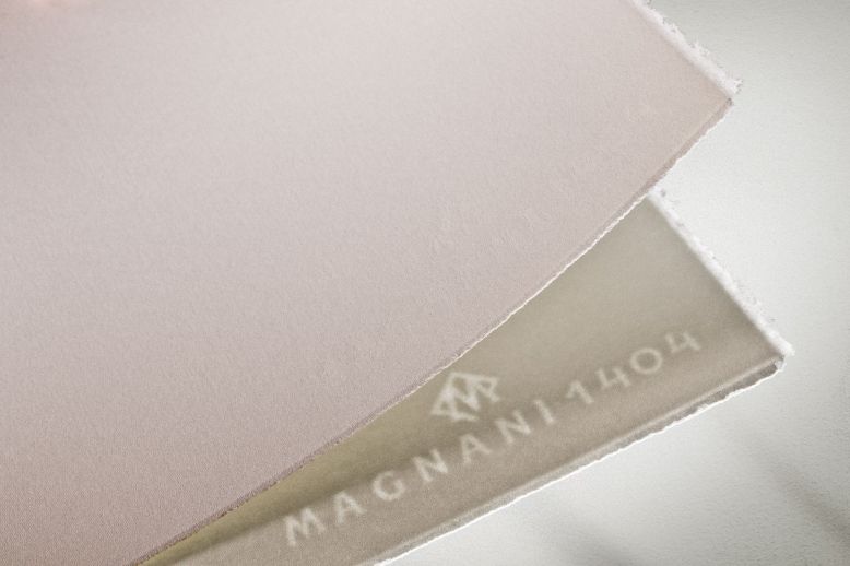 ΧΑΡΤΙ ΑΚΟΥΑΡΕΛΑΣ MAGNANI 56X76 300G NATURAL WHITE PORTOFINO SATINARO HOT PRESSED