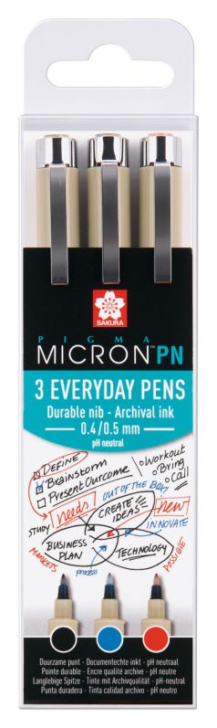 PIGMA MICRON PN OFFICE SET 3 (ΣΥΣΚ-12ΤΕΜ)