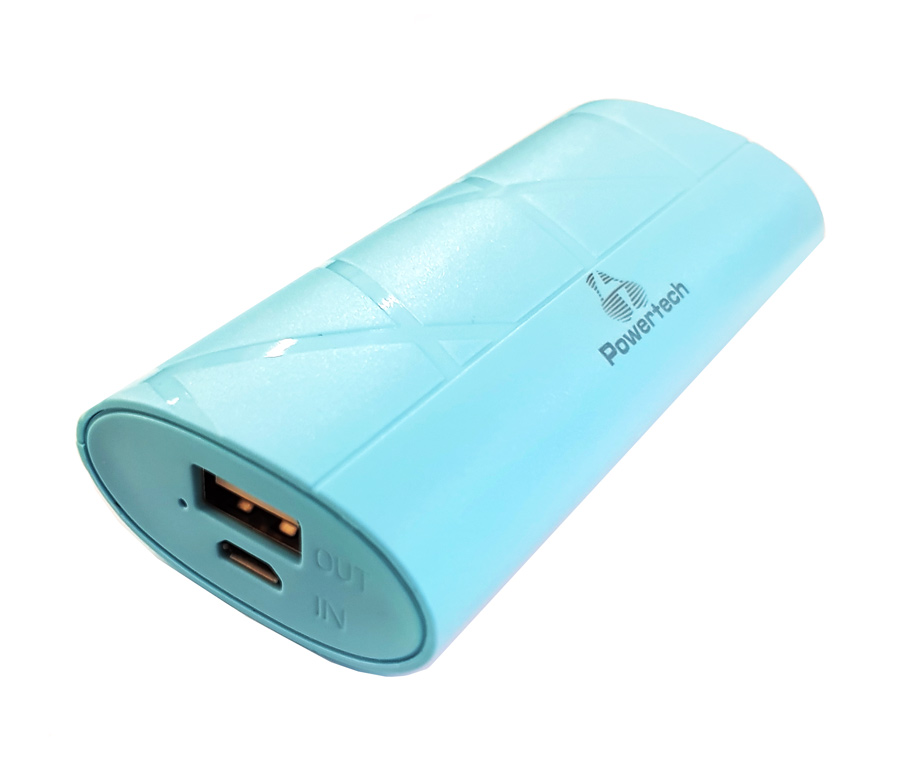 POWER BANK 3000mAh blue-White-Black