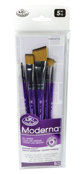 ΠΙΝΕΛΟ ΣΕΤ 5 ΤΕΜΑΧΙΩΝ MODERNA RMOD-SET778