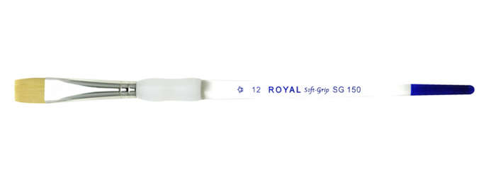ΠΙΝΕΛΟ ΠΛΑΚΕ Νο 12 SOFT GRIP ΑΚΡΥΛΙΚΟ-ΛΑΔΙ-ΑΚΟΥΑΡΕΛΑ SG150