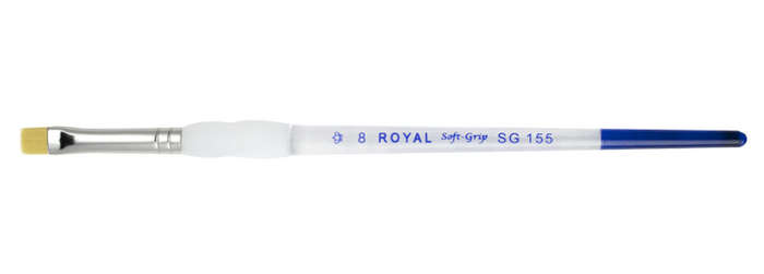 ΠΙΝΕΛΟ ΚΟΝΤΟ Νο 8 SOFTGRIP ΑΚΡΥΛΙΚΟ-ΛΑΔΙ-ΑΚΟΥΑΡΕΛΑ SG155-8