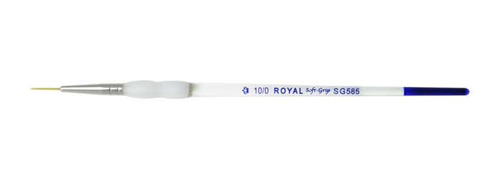 ΠΙΝΕΛΟ Νο 10/0 SOFTGRIP ΑΚΡΥΛΙΚΟ-ΛΑΔΙ-ΑΚΟΥΑΡΕΛΑ SG585-10/0