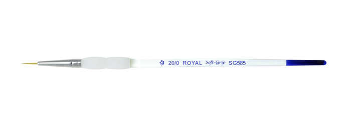 ΠΙΝΕΛΟ Νο 20/0 SOFTGRIP ΑΚΡΥΛΙΚΟ-ΛΑΔΙ-ΑΚΟΥΑΡΕΛΑ SG585-20/0