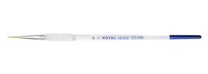 ΠΙΝΕΛΟ Νο 4 SOFTGRIP ΑΚΡΥΛΙΚΟ-ΛΑΔΙ-ΑΚΟΥΑΡΕΛΑ SG595-4