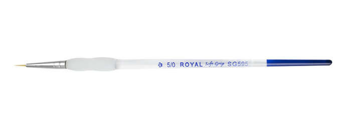 ΠΙΝΕΛΟ Νο 5/0 SOFTGRIP ΑΚΡΥΛΙΚΟ-ΛΑΔΙ-ΑΚΟΥΑΡΕΛΑ SG595-5/0