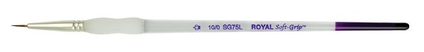 ΠΙΝΕΛΟ Νο 10/0 SOFTGRIP ΑΚΡΥΛΙΚΟ-ΛΑΔΙ-ΑΚΟΥΑΡΕΛΑ SG75L-10/0