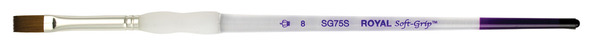 ΠΙΝΕΛΟ ΠΛΑΚΕ Νο 8 SOFTGRIP ΑΚΡΥΛΙΚΟ-ΛΑΔΙ-ΑΚΟΥΑΡΕΛΑ SG75S-8