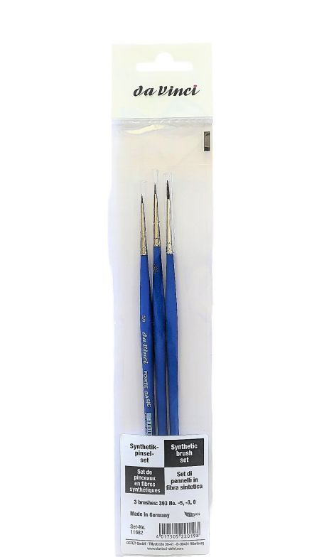 ΣΕΤ ΠΙΝΕΛΑ DA VINCI FORTE BASIC 3TEM, 393 -5, -3, 0